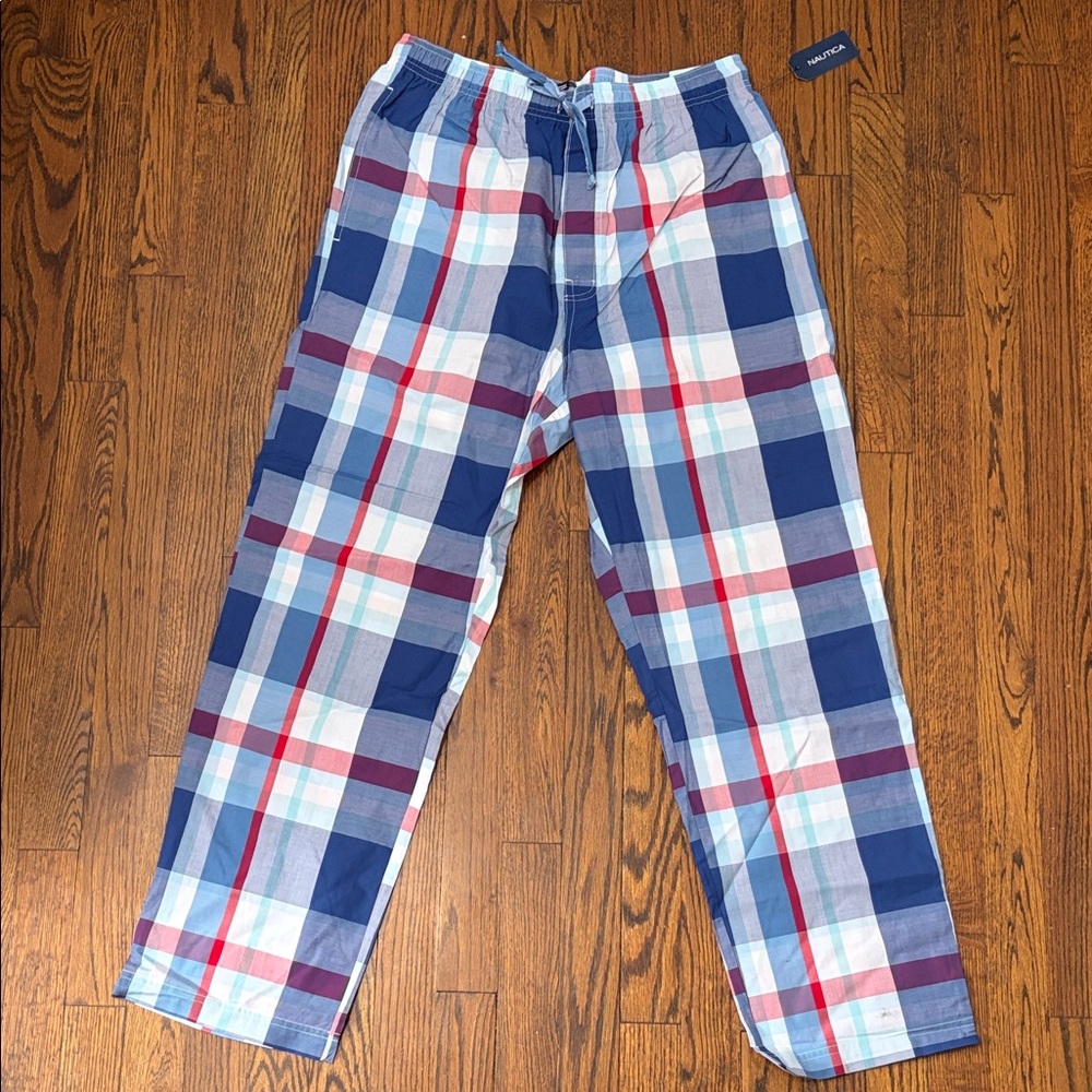 Nautica Sleepwear Plaid Pants - M - NWT